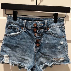 Blue Jean Shorts Size 0/24